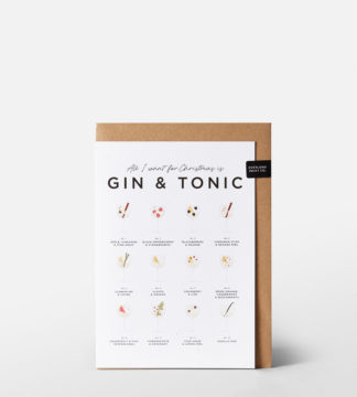 All I Want for Christmas is a Gin Tonic