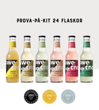 Prova-på-kit 24 flaskor från Swedish Tonic
